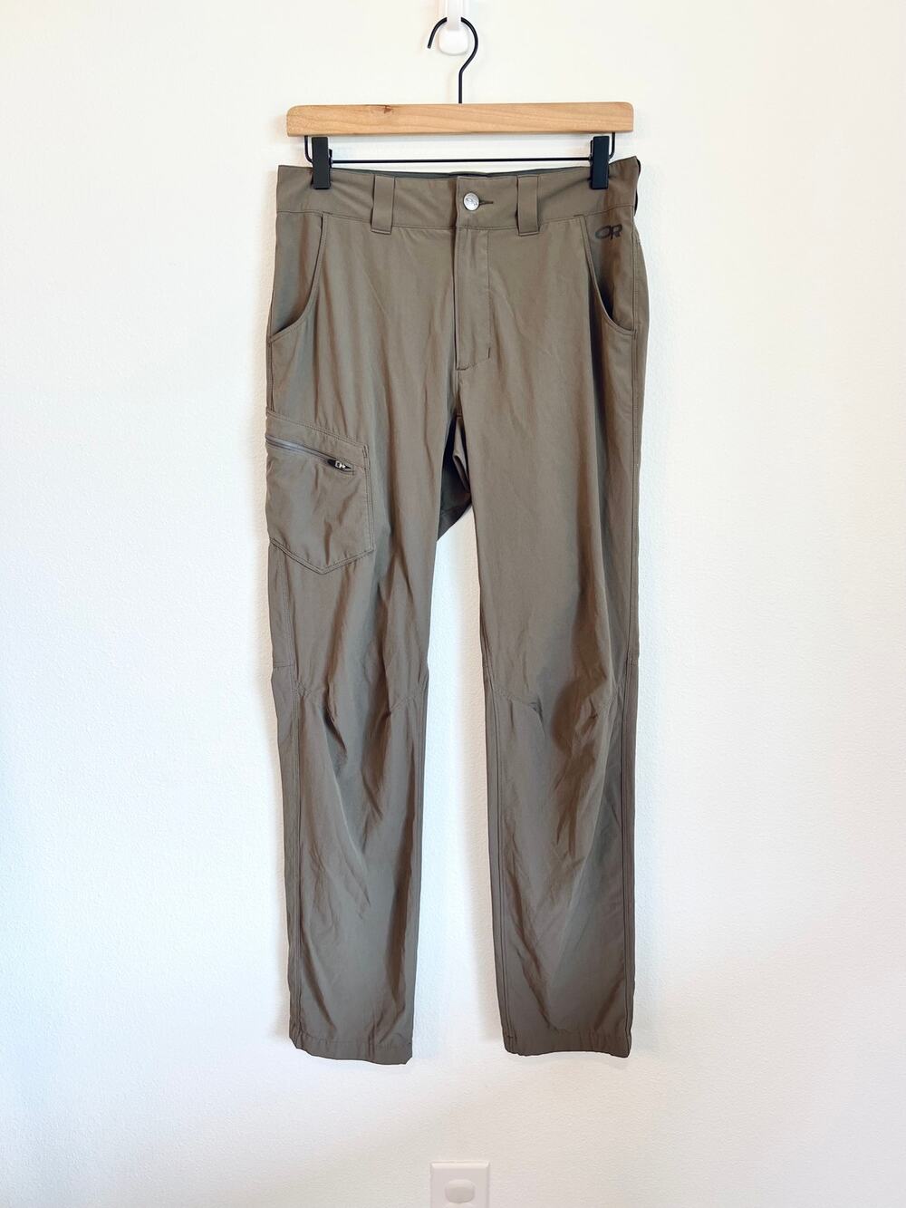 Outdoor Research Olive Green Ferrosi Nylon Hiking Pants Men's Size 28x32